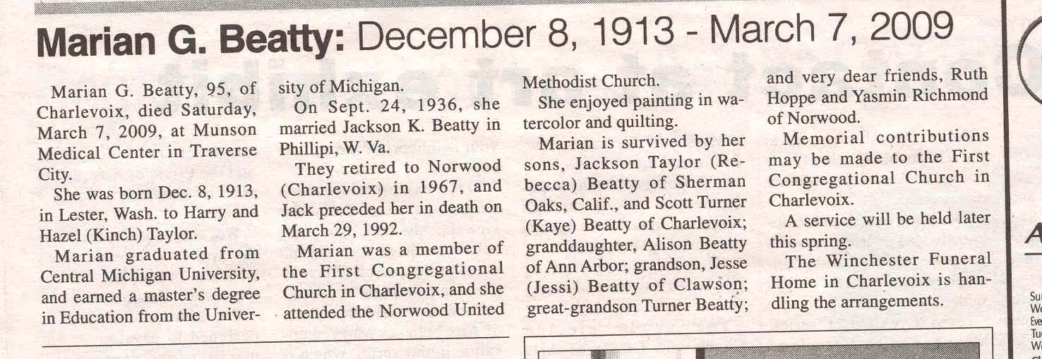 Marian G. Beatty thumbnail