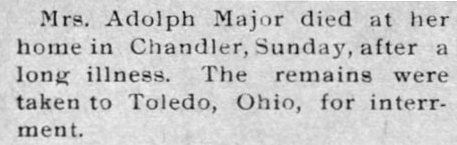 Mrs. Adolph Major thumbnail