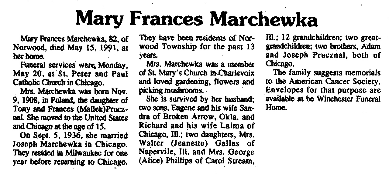 Mary Frances Marchewka thumbnail