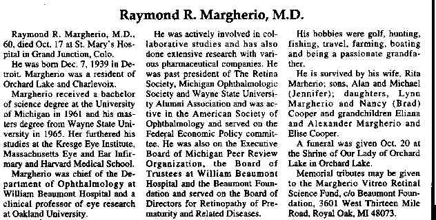 Raymond R. Margherio, M.D. thumbnail