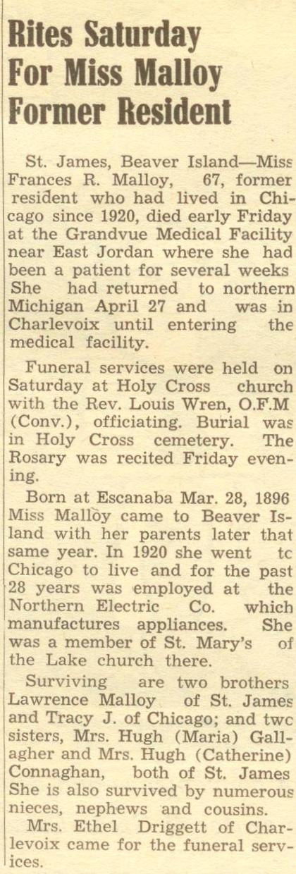 Frances R. Malloy thumbnail
