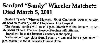 "Sanford "Sandy" Wheeler" Matchett thumbnail