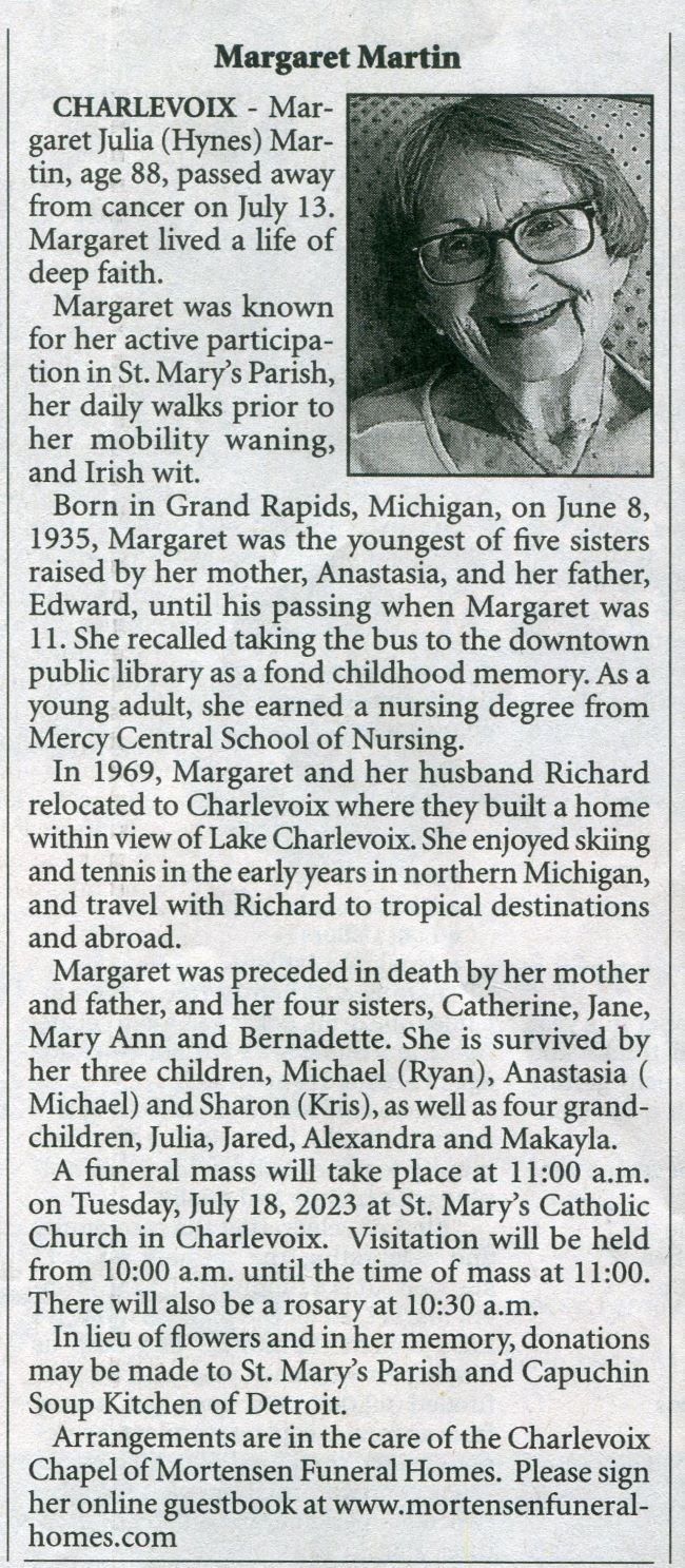 Margaret Julia (Hynes) Martin thumbnail