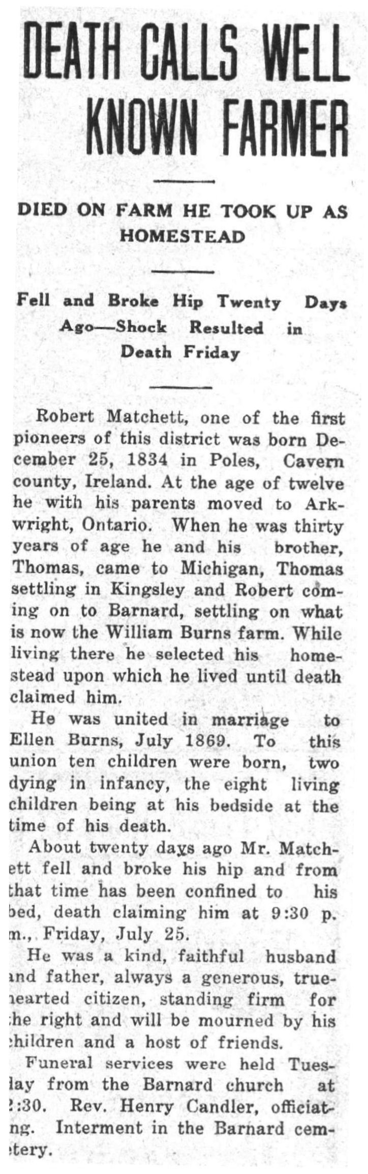 Robert Matchett thumbnail