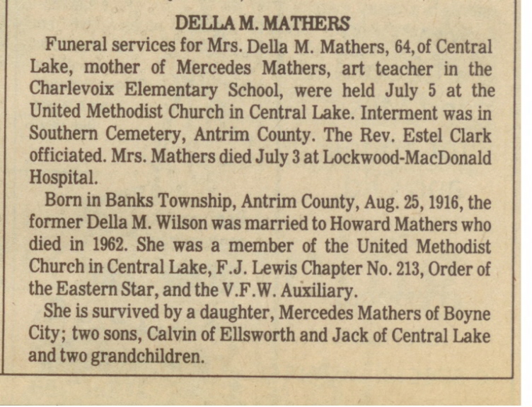 Della M. Mathers thumbnail