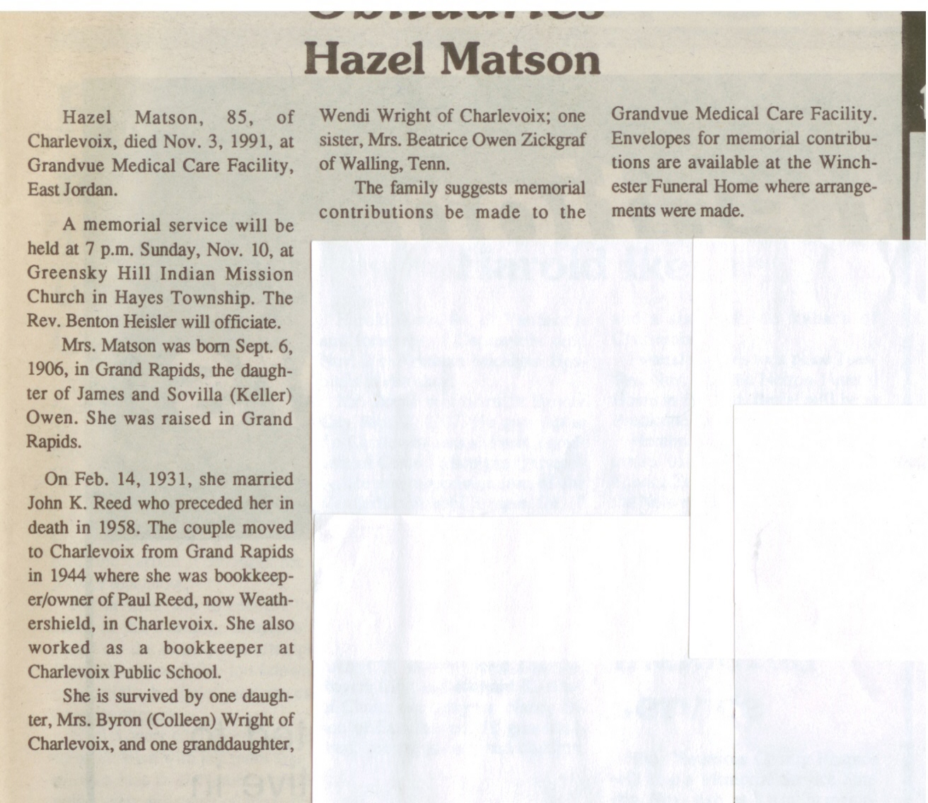 Hazel Matson thumbnail