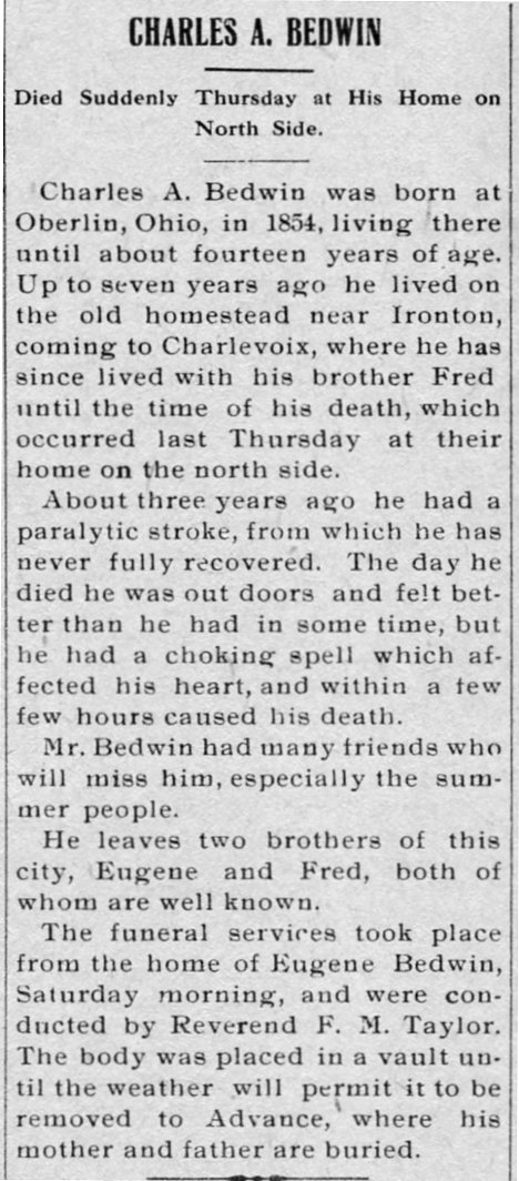 Charles A. Bedwin thumbnail