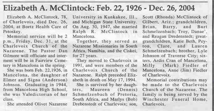 Elizabeth A. McClintock thumbnail