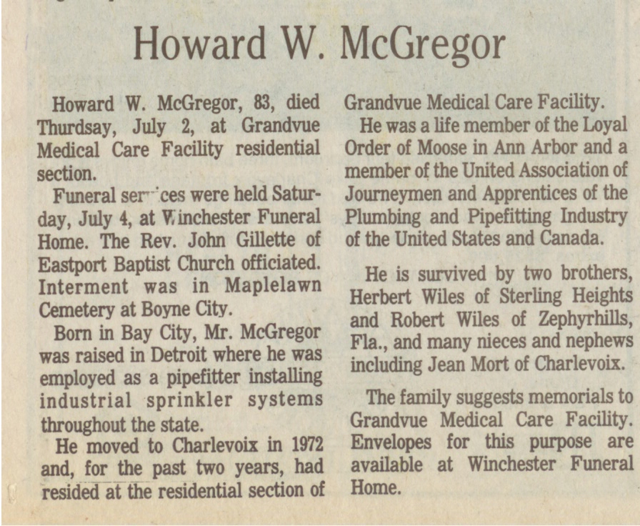 Howard W. McGregor thumbnail