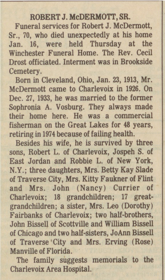 Robert J. McDermott, Sr. thumbnail