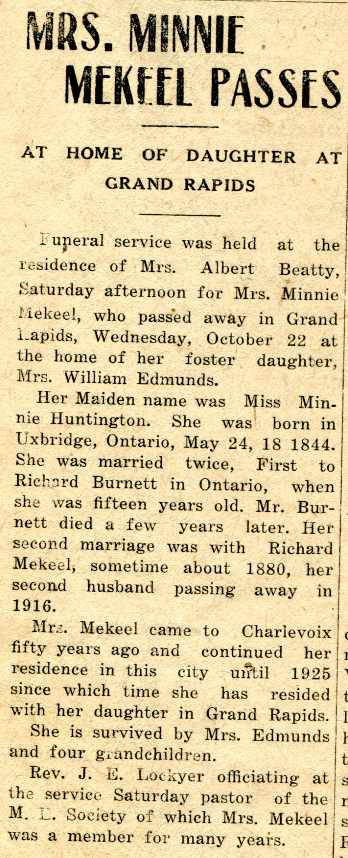 Minnie McKeel thumbnail
