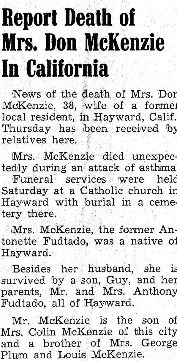 Antonette McKenzie thumbnail