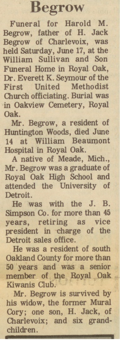 Harold Begrow thumbnail