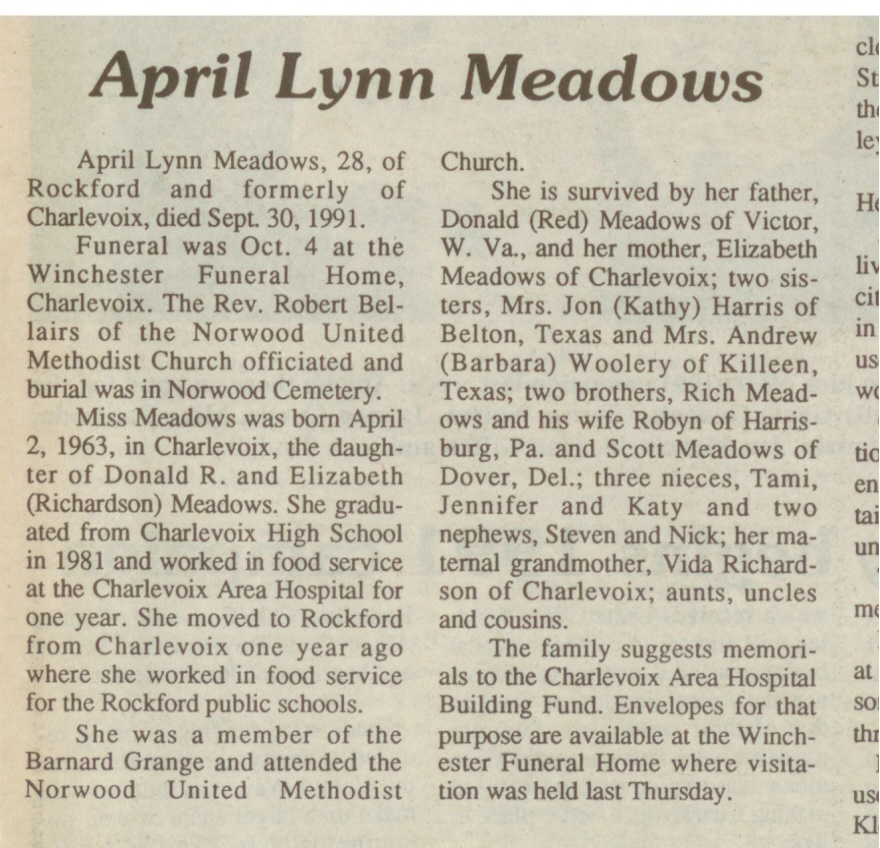 April Lynn Meadows thumbnail