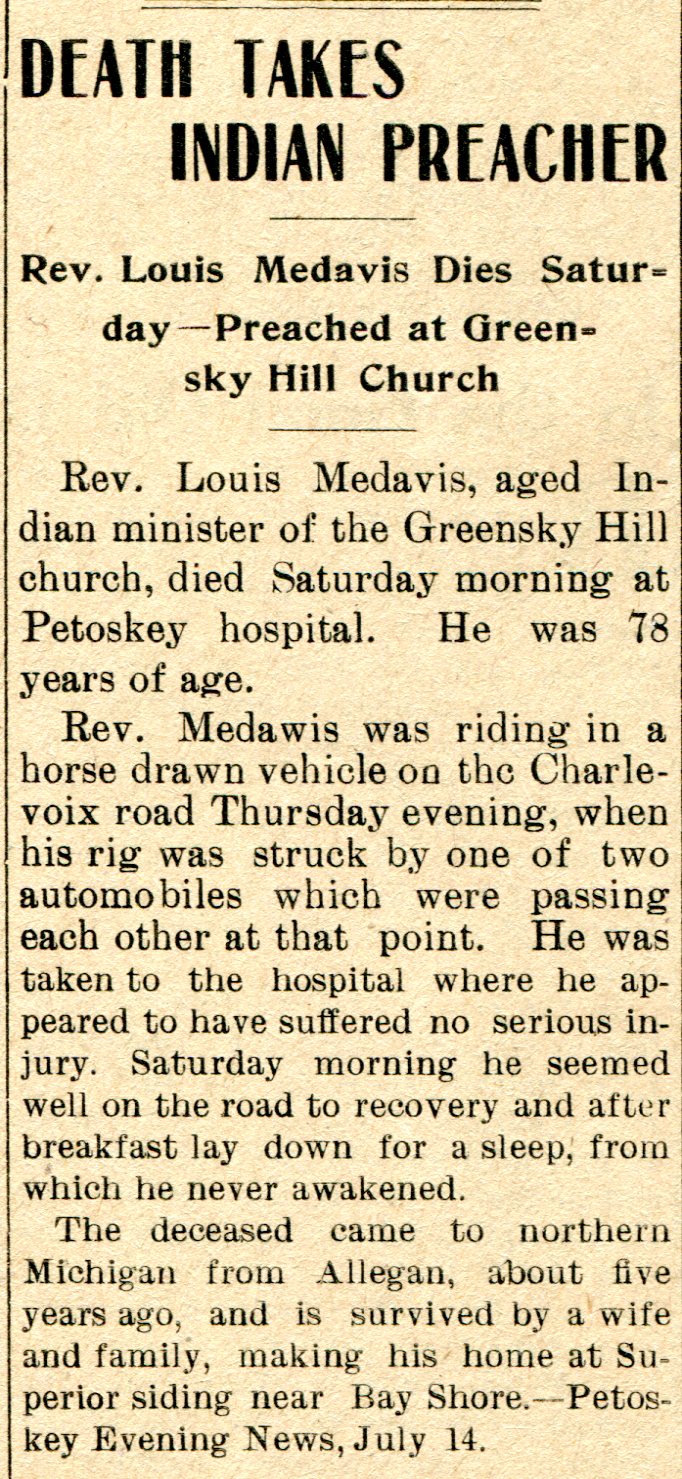 Rev. Louis Medavis thumbnail