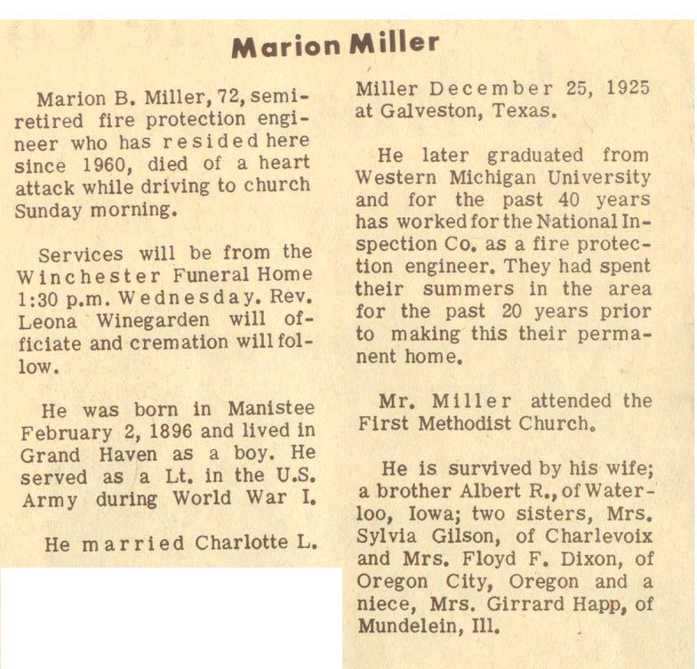 Marion B. Miller thumbnail