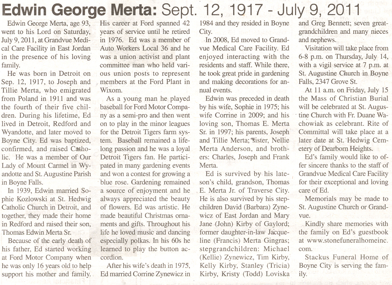 Edwin George Merta thumbnail
