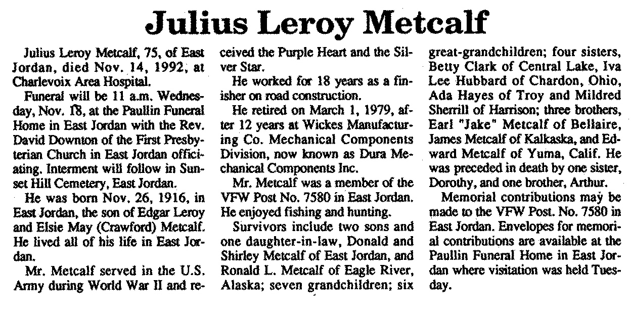 Julius Leroy Metcalf thumbnail