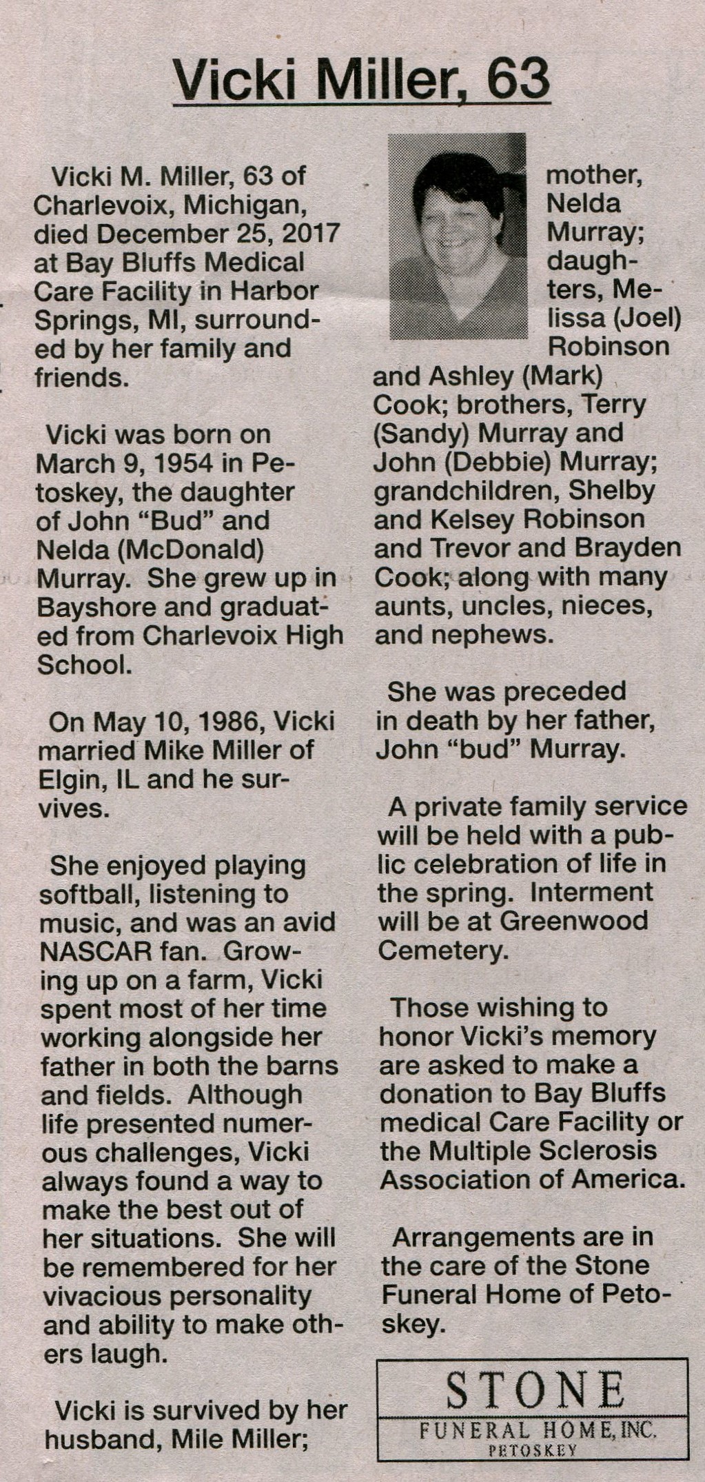 Vicki M. Miller thumbnail