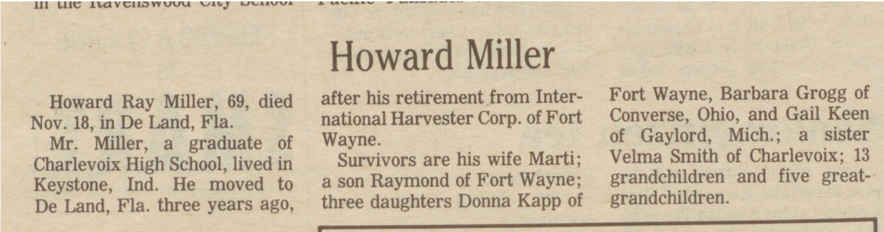 Howard Ray Miller thumbnail