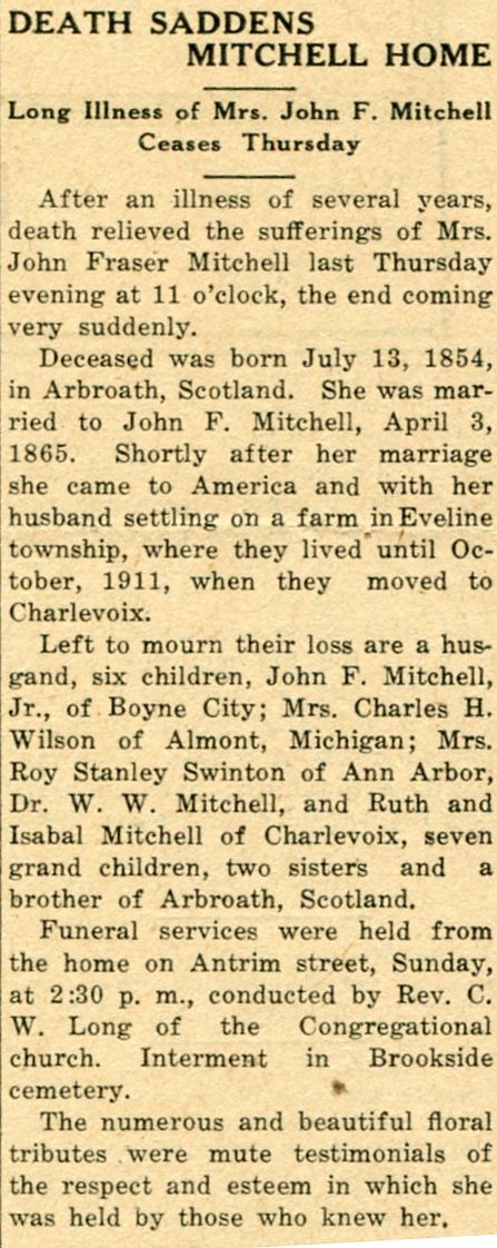 Mrs. John F. (Ann Will) Mitchell image 2