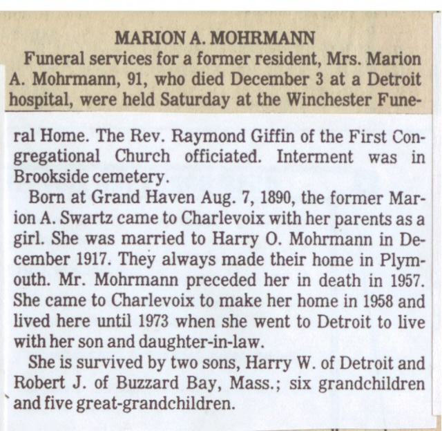 Marion A. Mohrmann thumbnail
