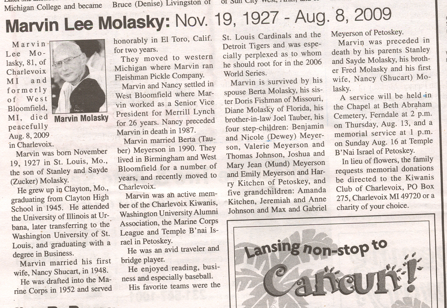 Marvin Lee Molasky thumbnail