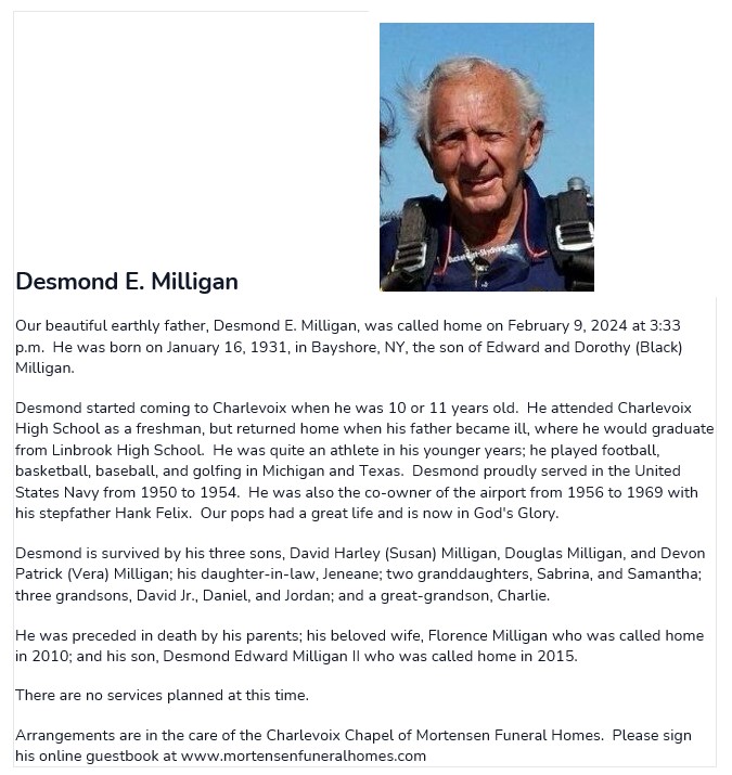 Desmond E. Milligan thumbnail