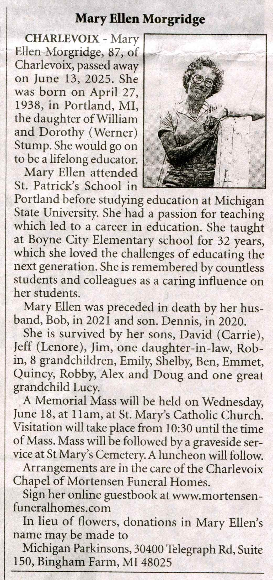 Mary Ellen Morgridge thumbnail