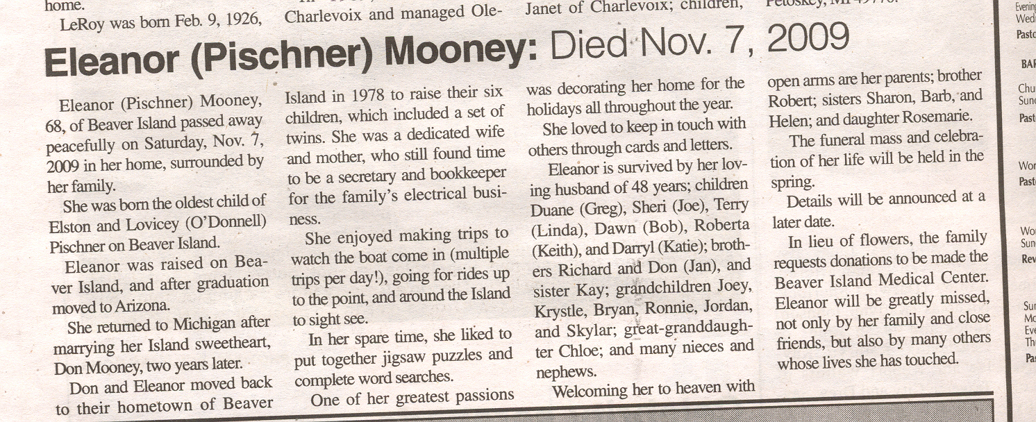 Eleanor (Pischner) Mooney thumbnail
