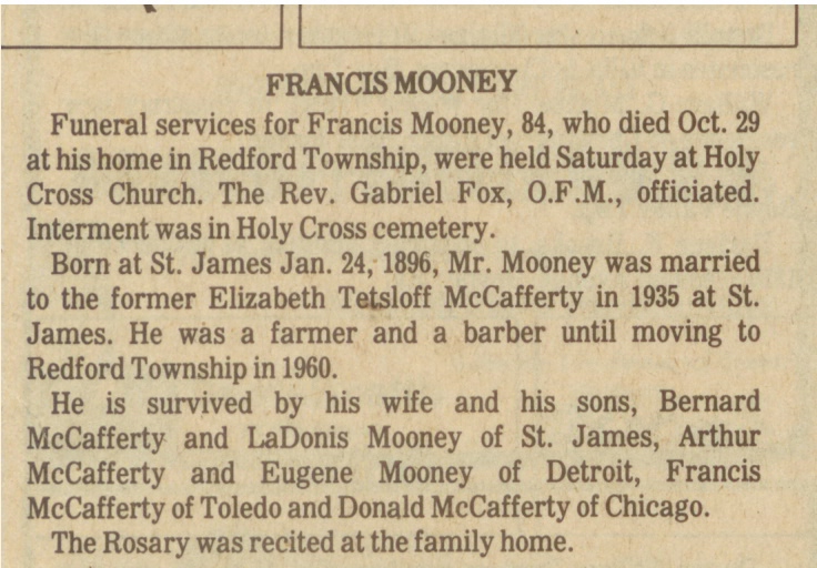 Francis Mooney thumbnail