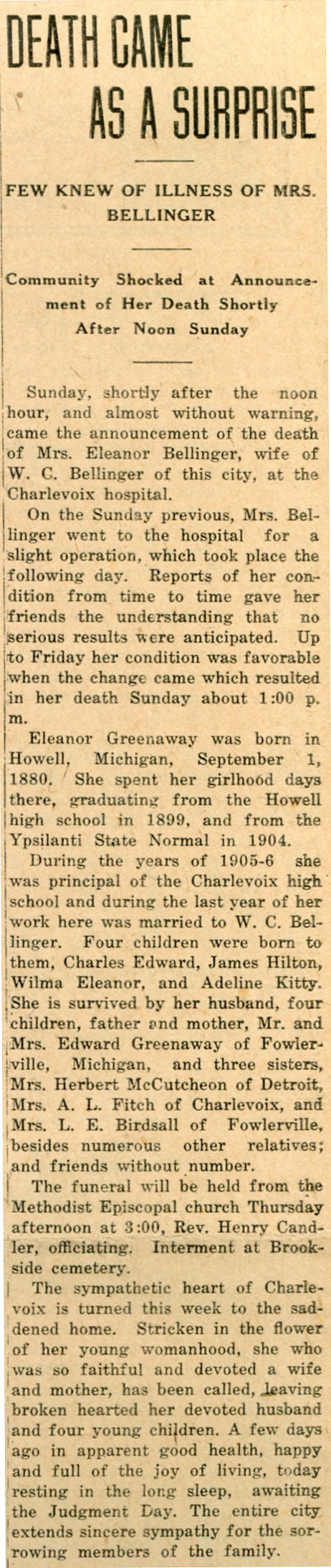 Eleanor Bellinger thumbnail