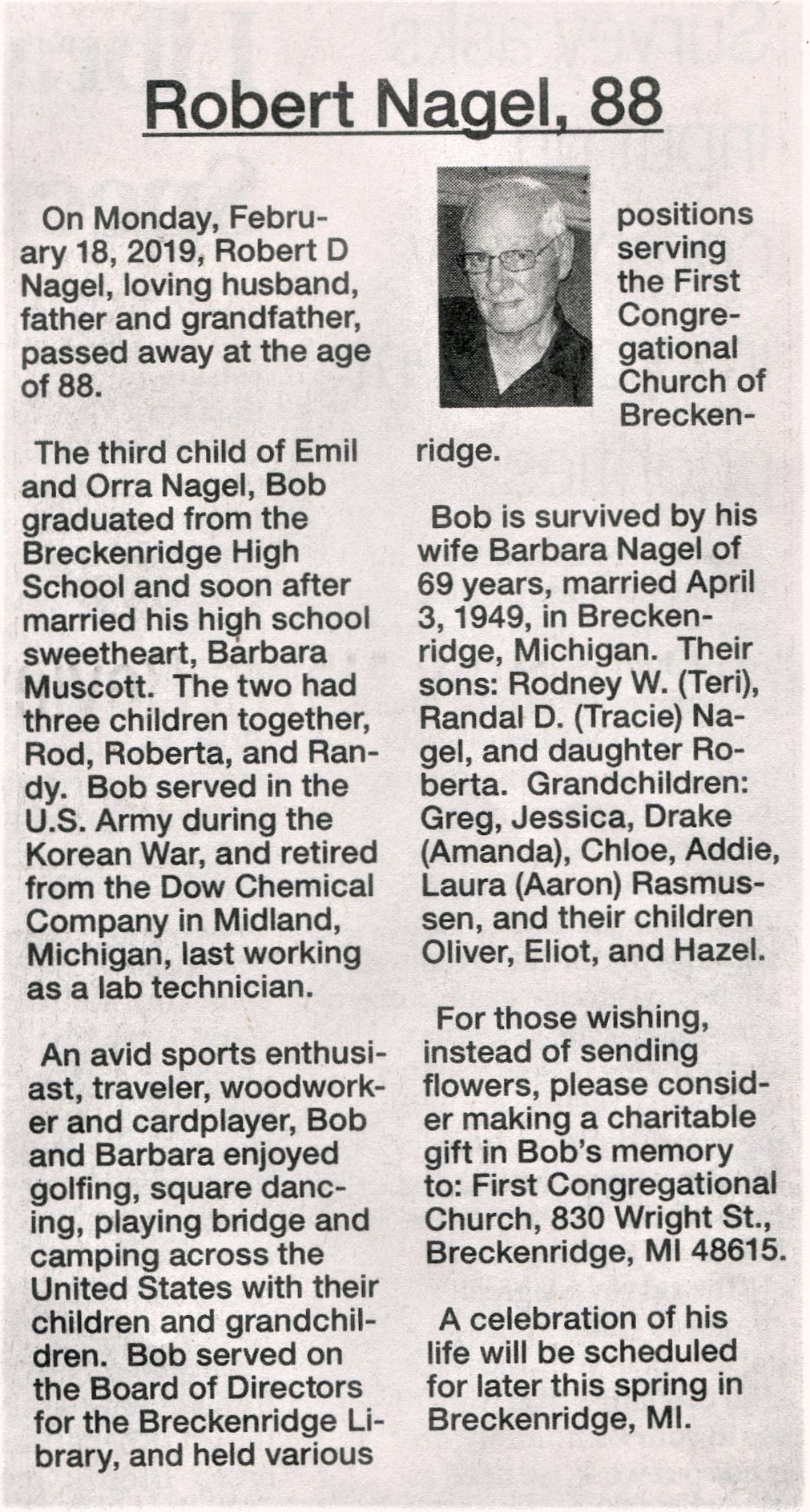 Robert D. Nagel thumbnail