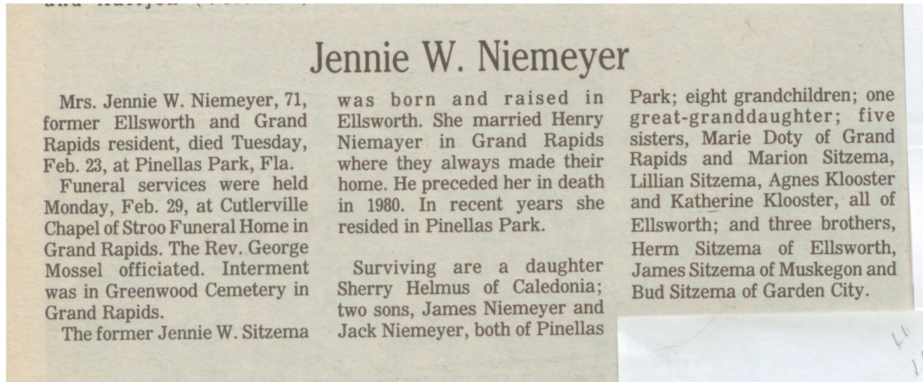 Jennie W. Niemeyer thumbnail