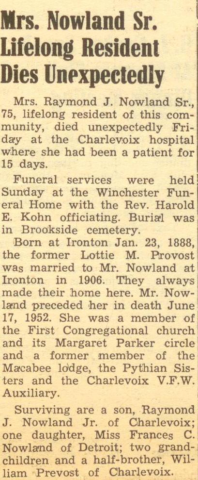 Lottie M. Nowland thumbnail