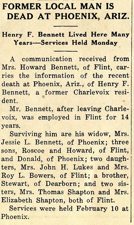 Henry F Bennett thumbnail