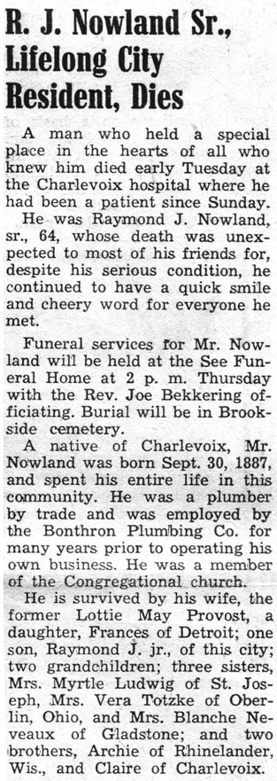 Raymond J., Sr. Nowland thumbnail