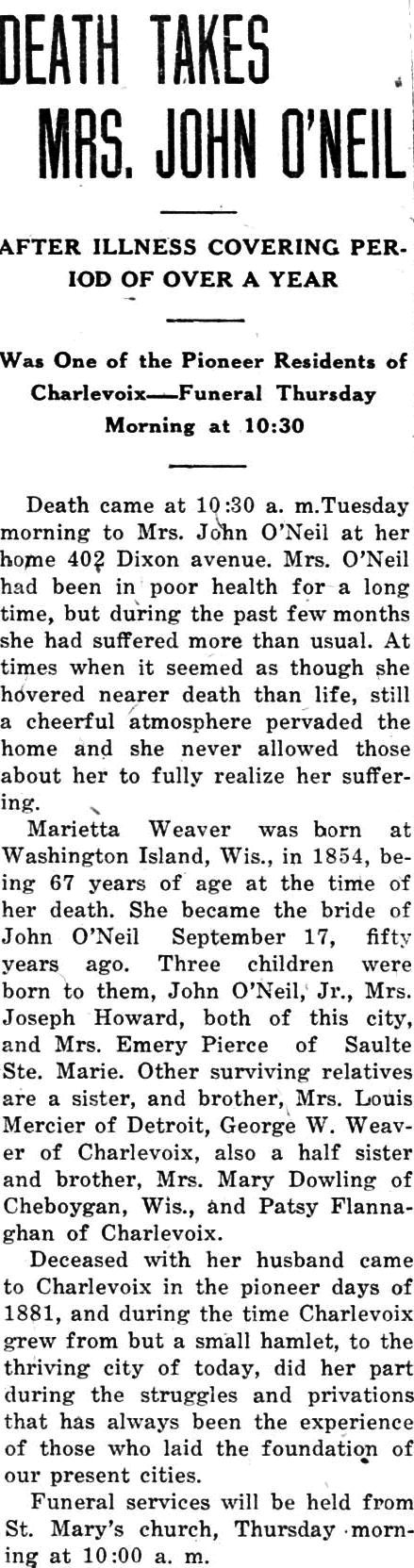 Marietta (Mariette) O'Neil (O'Neill) image 2
