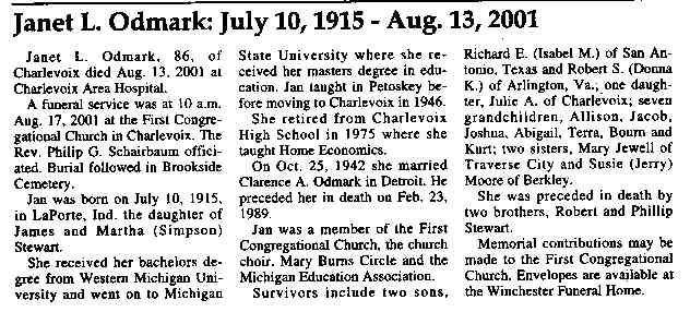 Janet L. Odmark thumbnail