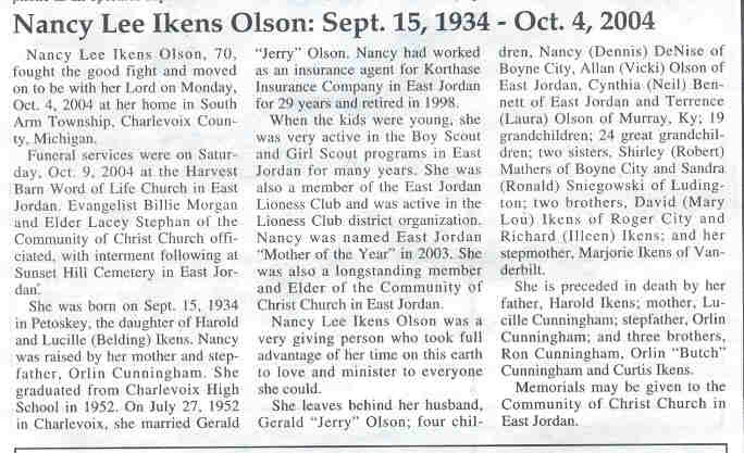 Nancy Lee Ikens Olson thumbnail
