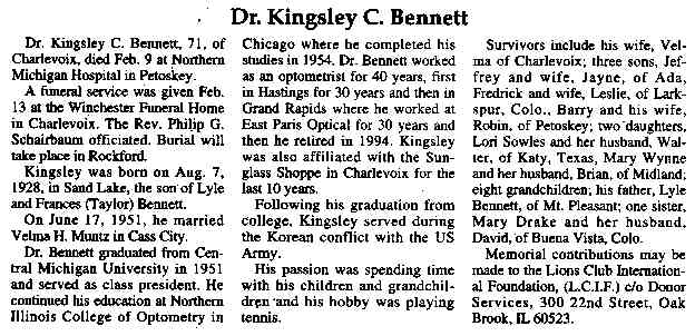 Kingsley C. Bennett thumbnail