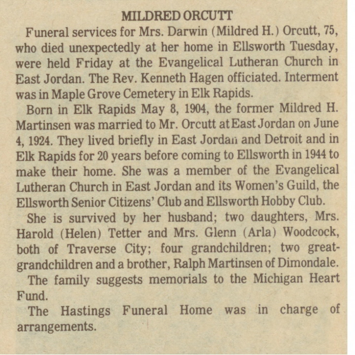 Mildred H. Orcutt thumbnail