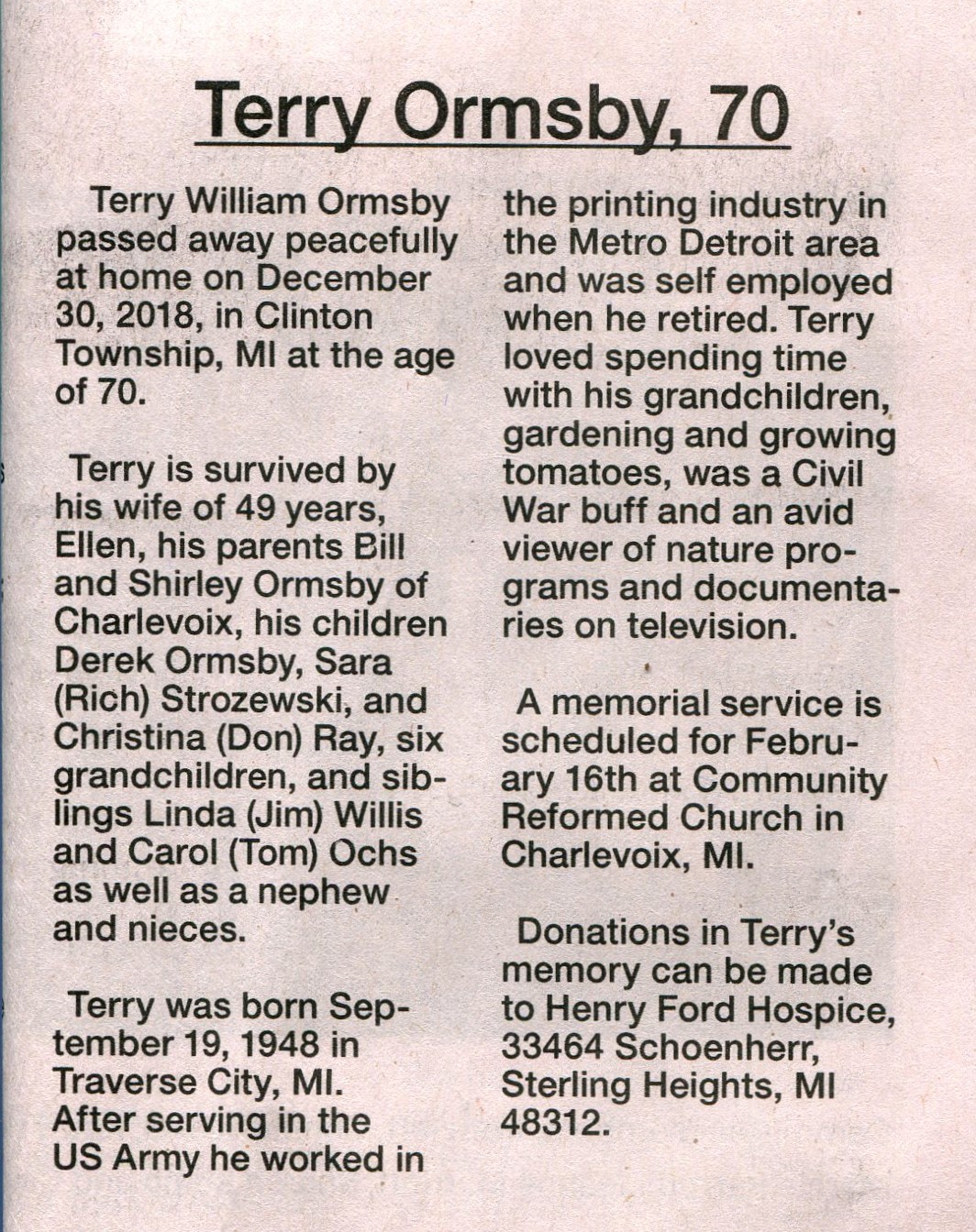 Terry William Ormsby thumbnail
