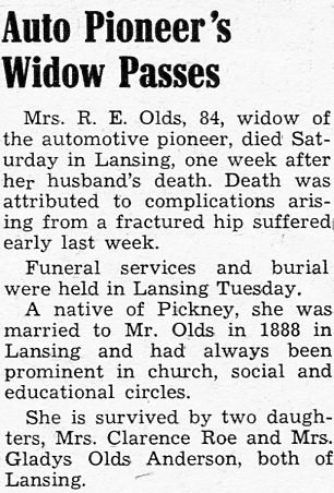 Metta (Mrs. R. E.) Olds thumbnail