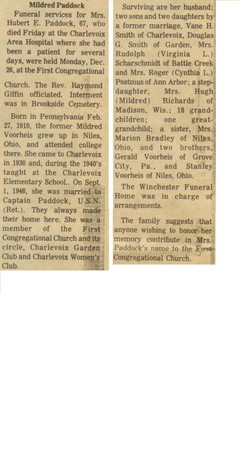Mildred Lucile Paddock thumbnail