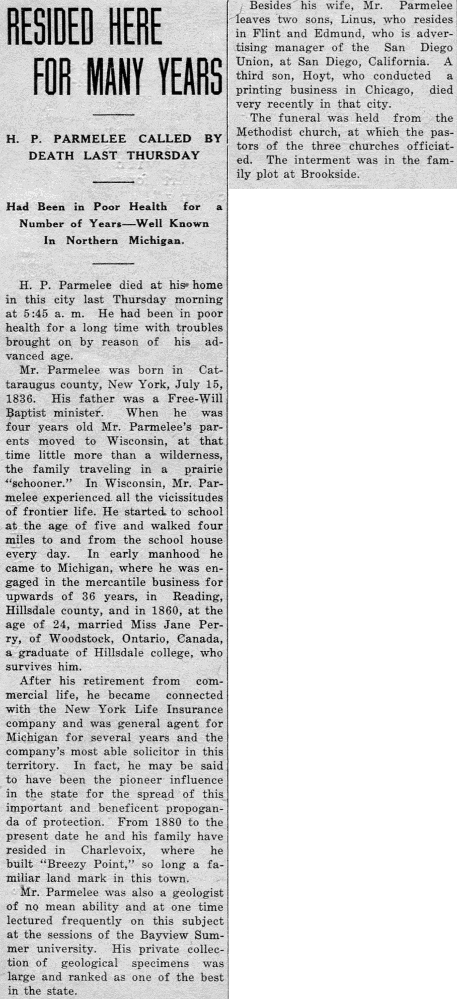 Horatio P. Parmelee thumbnail