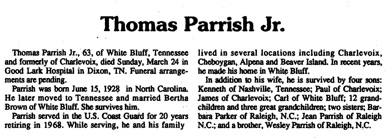Thomas Jr. Parrish thumbnail