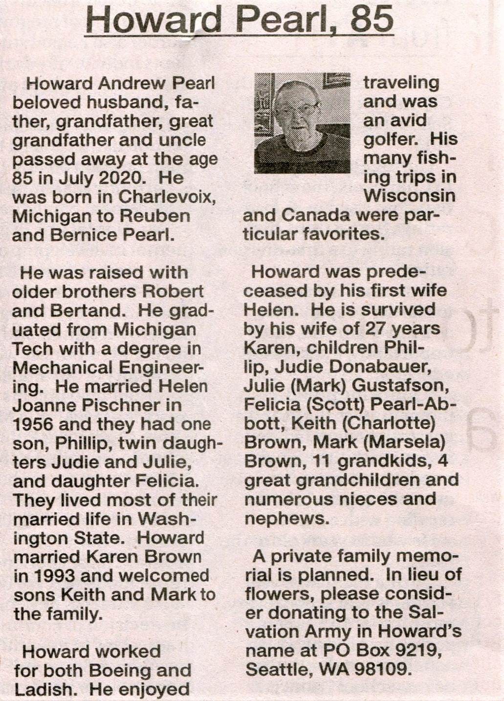 Howard Andrew Pearl thumbnail