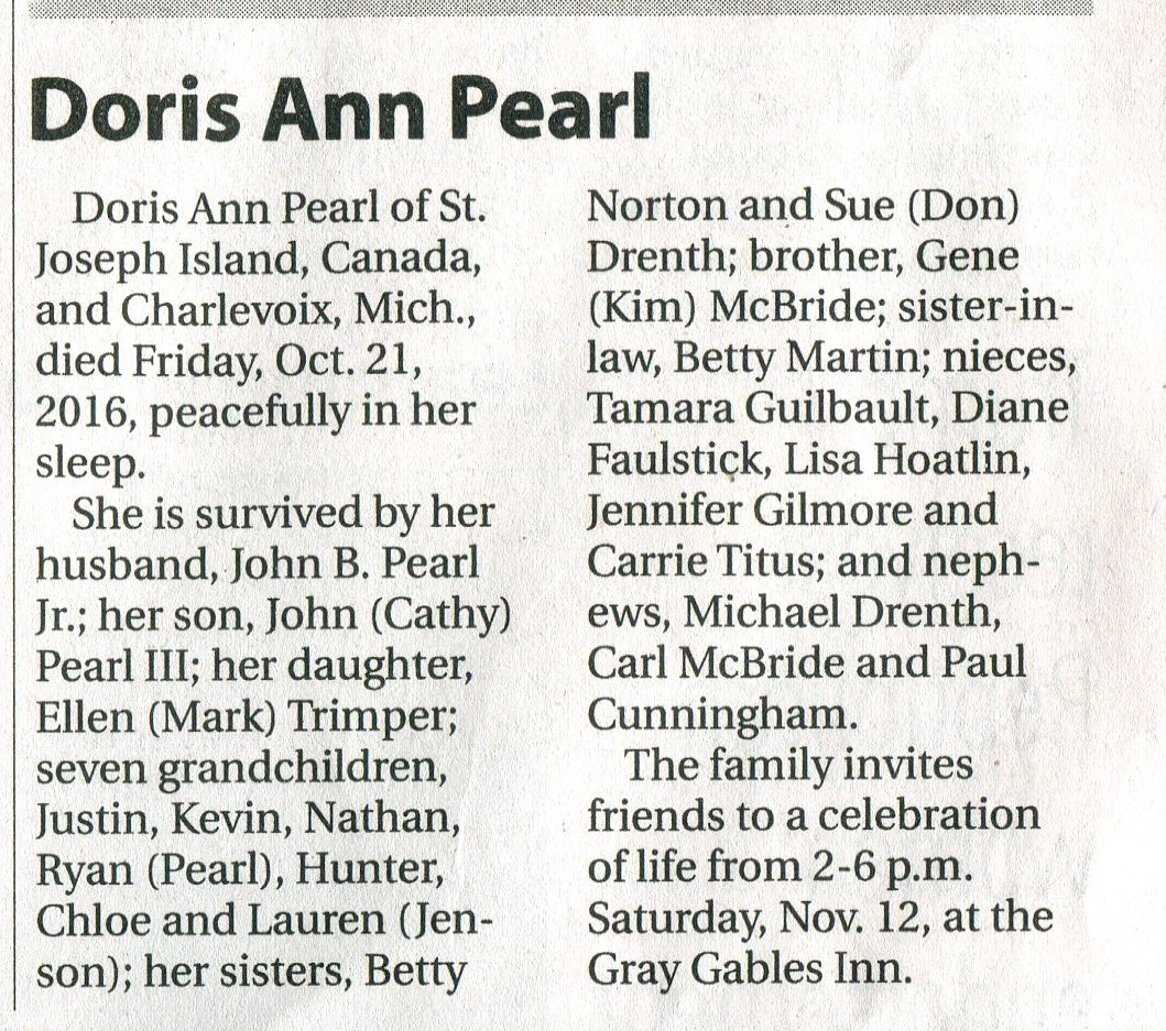 Doris Ann Pearl thumbnail