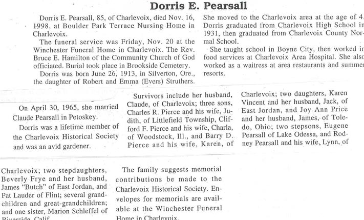 Dorris E Pearsall thumbnail